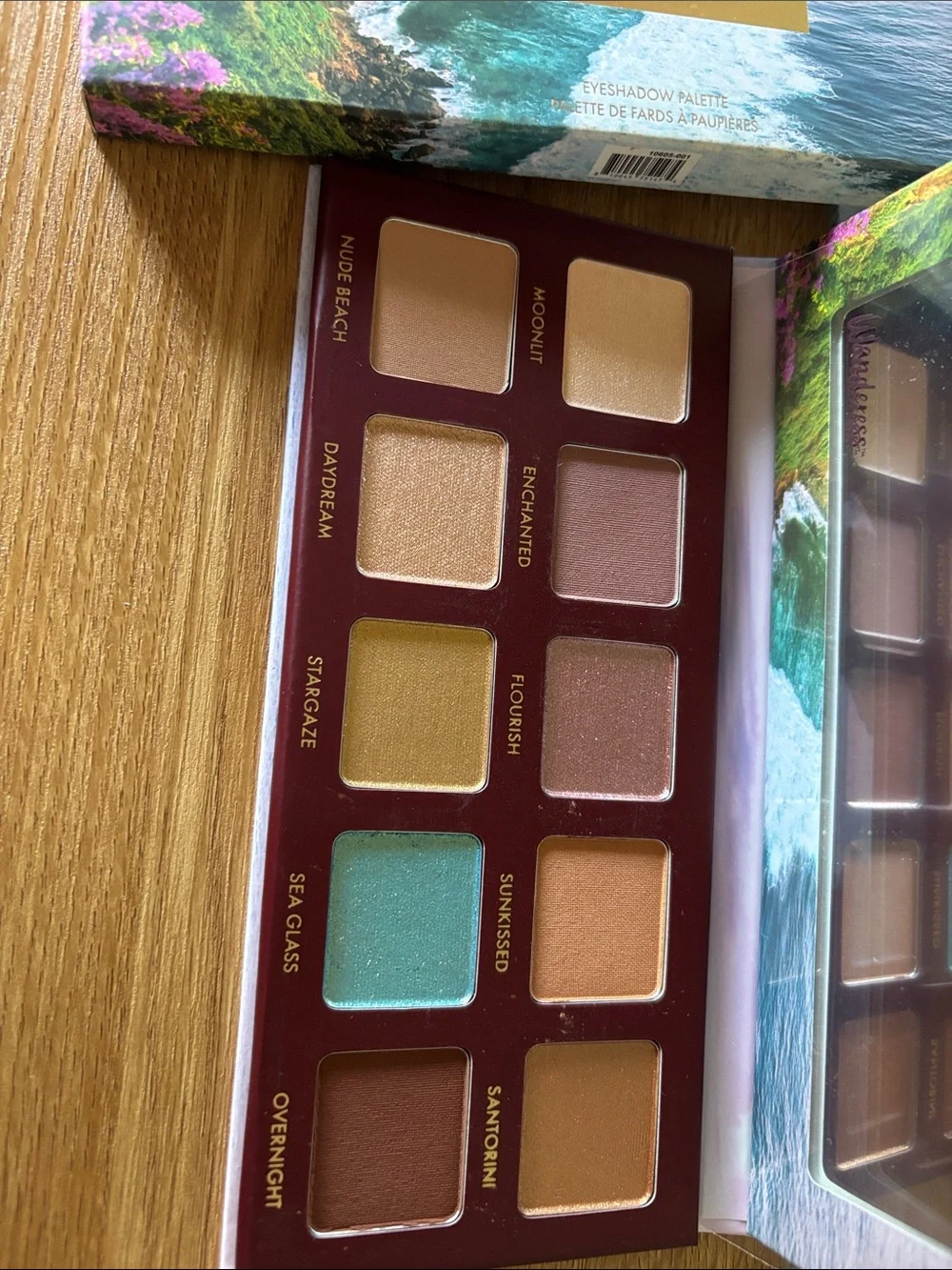 Wander Beauty Wanderess Escape Eyeshadow Palette - Ocean Blue & Forest Green